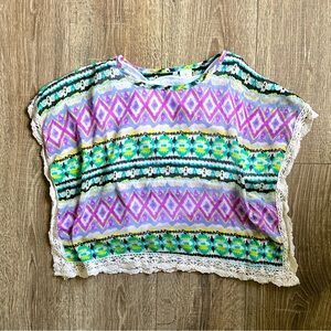 Boho Girls Top Size Small